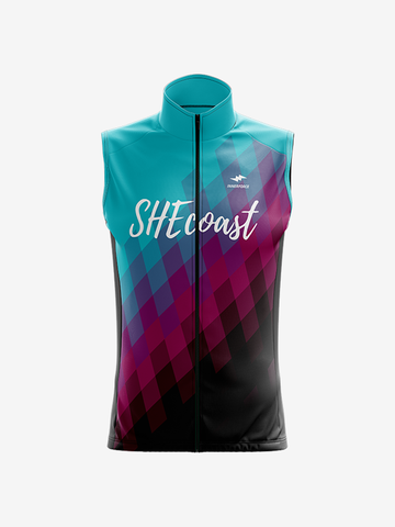 She Coast Cycling Air Wind Vest