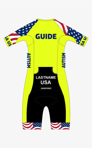 GUIDE - AUTISM Oxy Short Sleeve Tri Suit